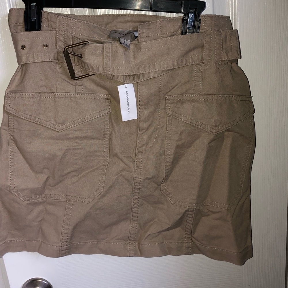 Banana republic belted skirt